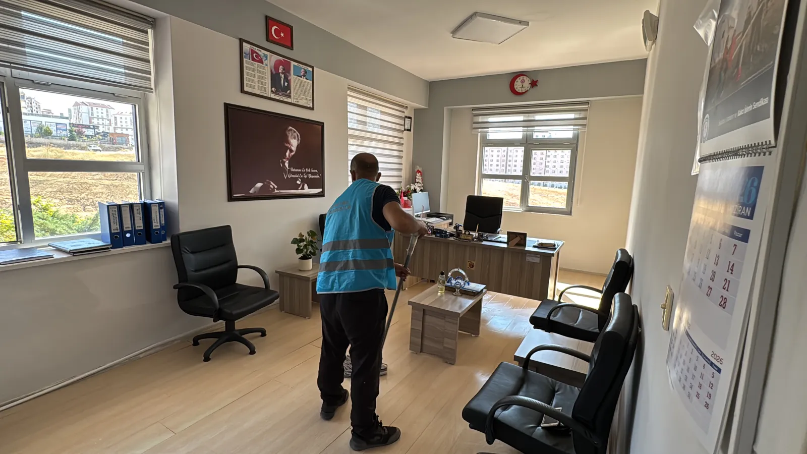 DENETİMLİ SERBESTLİK YÜKÜMLÜLERİNDEN OKULLARA BAKIM DESTEĞİ - Fotoğraf Galerisi 1