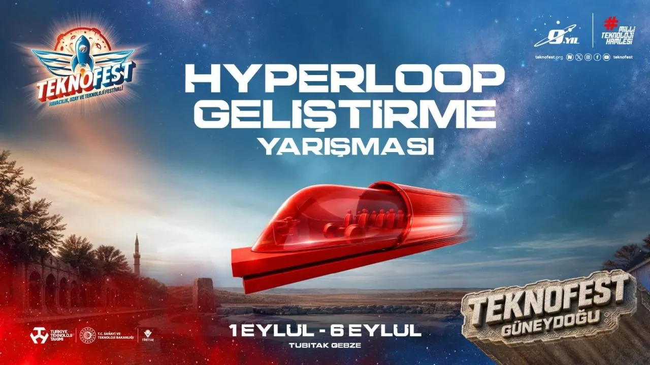 Geleceğin Ulaşımı TEKNOFEST'te Yarışıyor: Hyperloop Finali Başladı!