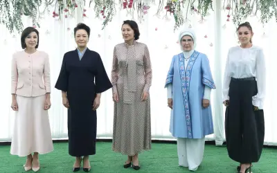 Emine Erdoğan Kırgızistan'da Lider Eşleriyle Buluştu: İşte Detaylar!