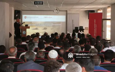 KARLIOVA’DA TÜRK SİLAHLI KUVVETLERİNİ GÜÇLENDİRME VAKFI TANITILDI