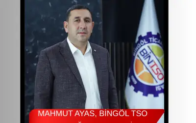 MAHMUT AYAS, BİNGÖL TSO BAŞKANLIĞINA BEYAZ LİSTE İLE YENİDEN ADAY OLDU