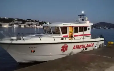 İleryoz'dan Bodrum'a Deniz Ambulansıyla Gelen Çocuk Ameliyatla Hayata Tutundu!