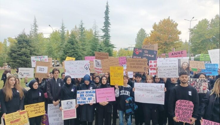 Bingöl Üniversitesi’nde Eylem