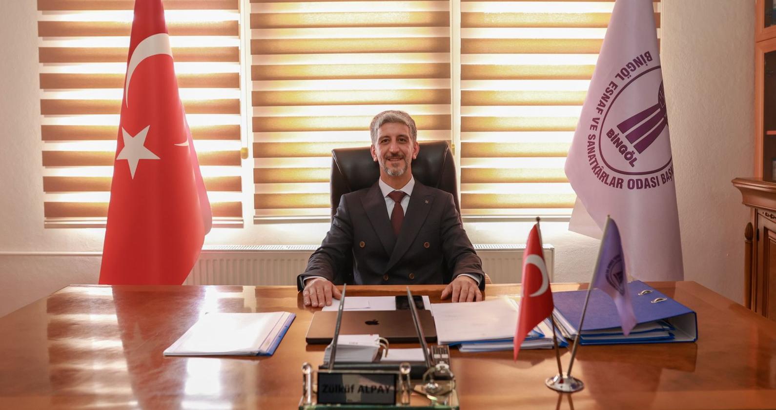 Başkan Alpay Görevine Başladı