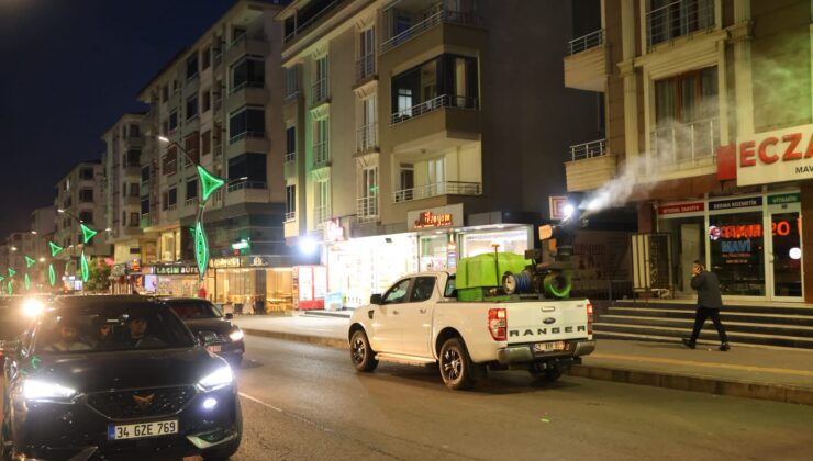 BİNGÖL BELEDİYESİ İLAÇLAMA ÇALIŞMALARINA START VERDİ