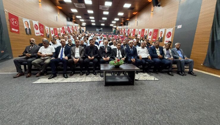 MHP SOLHAN İLÇE KONGRESİ YOĞUN KATILIMLA GERÇEKLEŞTİRİLDİ