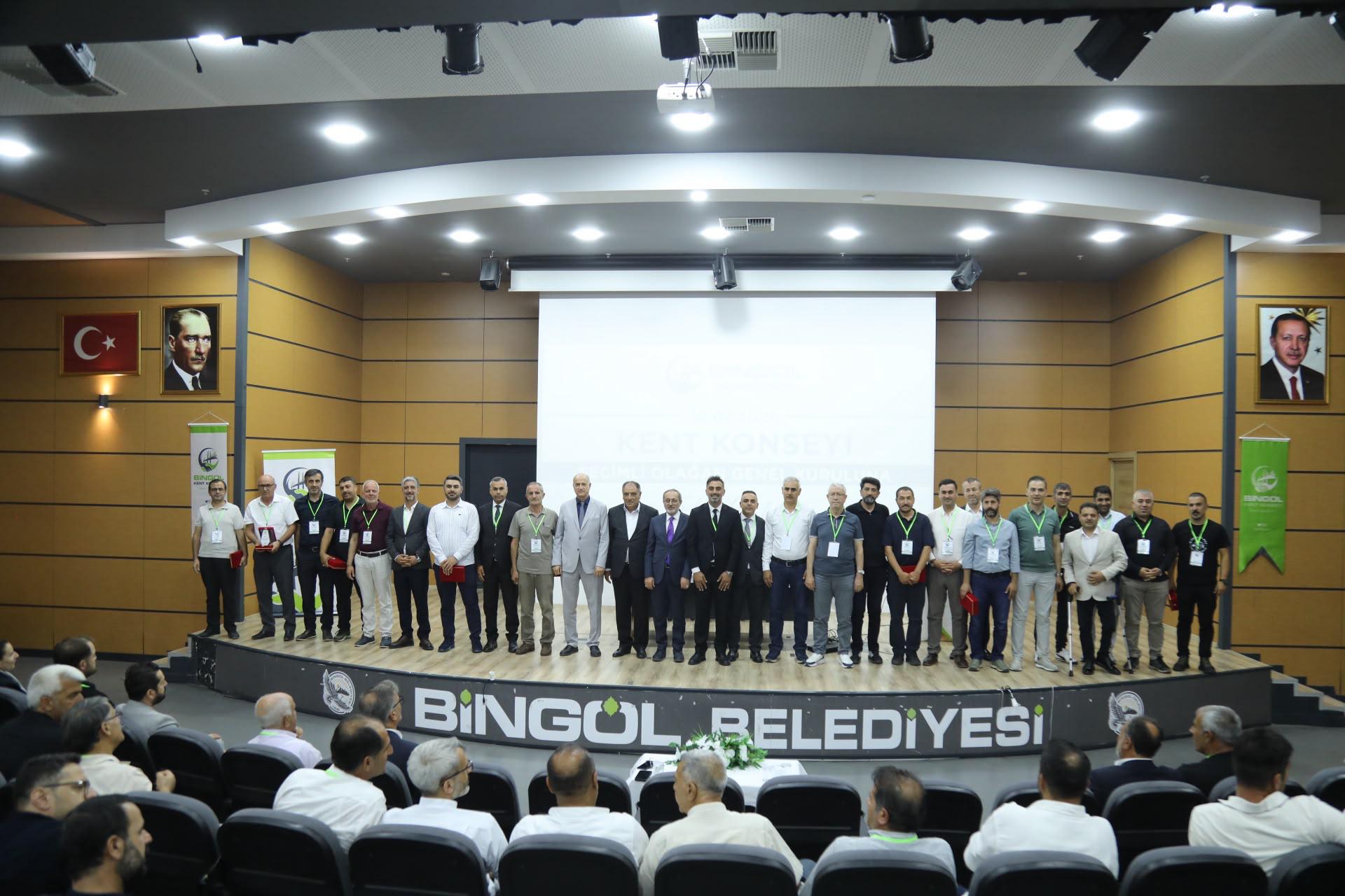 BİNGÖL KENT KONSEYİ 2. DÖNEM SEÇİMLİ GENEL KURULU GERÇEKLEŞTİRİLDİ