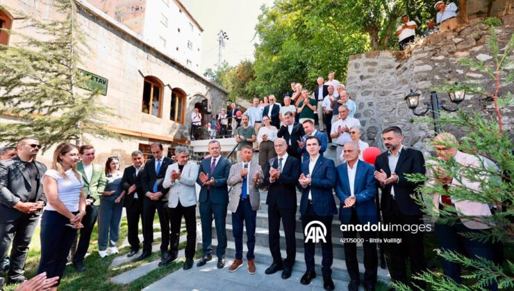 Bitlis’te 130 Yıllık Bina “Cahit Bingöl Kültür Evi” Olarak Hizmete Açıldı